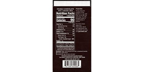 Ghirardelli Double Chocolate Hot Cocoa Mix