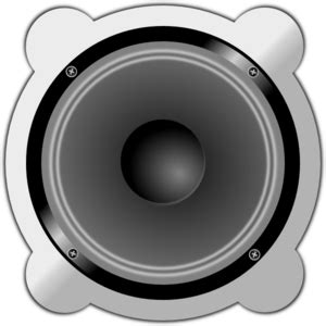 speaker clip art  clkercom vector clip art  royalty