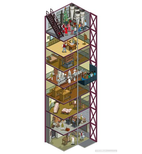 Detailed Isometric Illustration & Illustrated Maps by Rod Hunt ...