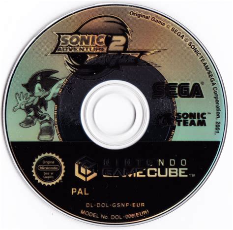 Sonic Adventure 2 Battle 2001 Gamecube Box Cover Art Mobygames