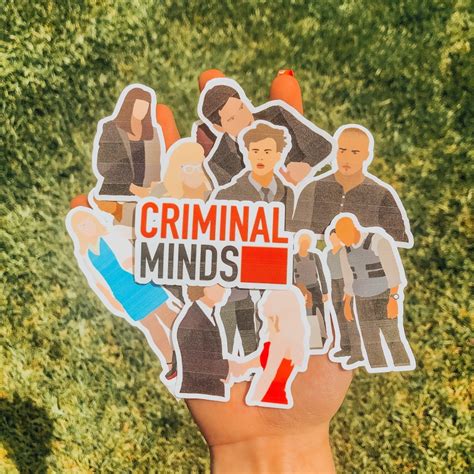 Criminal Minds Sticker Pack Etsy