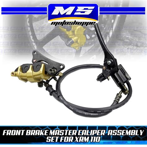 Front Brake Master Caliper Assembly Set For Xrm110 Motoshopee Motorcycle Shopee Philippines