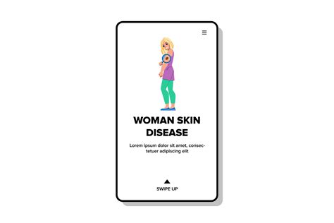 Woman Skin Disease Vector Graphic By Sevvectors · Creative Fabrica