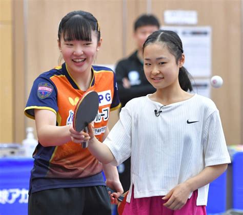 卓球女子・張本美和×フィギュア女子・島田麻央“同級生対談” 中学3年同士が卓球で交流スポーツデイリースポーツ Online