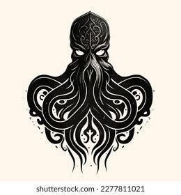 Kraken Rum Logo Vector