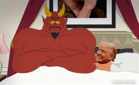 South Park Trump Episode In Bed With Satan Roaming Naked In Desert Trump Roasted By South Park