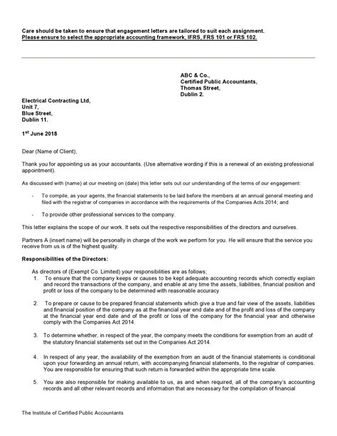 50 Editable Engagement Letter Templates (Free) ᐅ TemplateLab