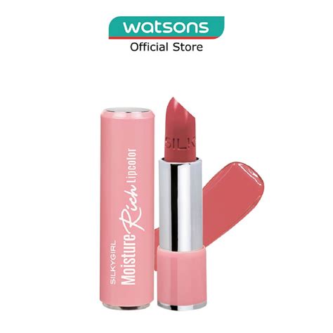 SILKYGIRL Moisture Rich Lipcolor Naked Shopee Singapore