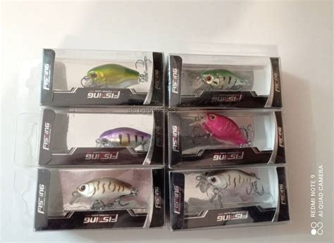 Воблери различни цветове | Риболов | Харманли Нови воблери 4см 4.5гр.