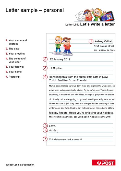 47 Best Personal Letter Format Templates 100 Free