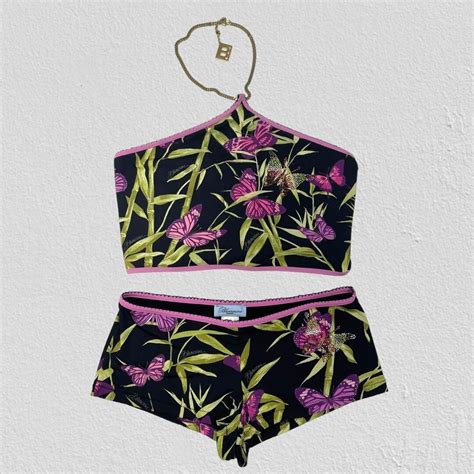 Blugirl Bikini 90s Blumarine Bikini Archive Designer Bikini Italian Vintage Fairy Bikini Etsy