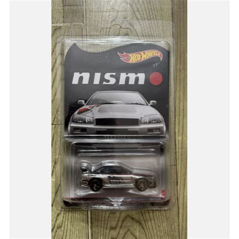 Ori Hot Wheels Rlc Nissan Skyline Gt R R Bnr Silver Chrome Nismo Shopee Malaysia