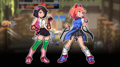 Misako And Kyoko Punch Into River City Saga Three Kingdoms Nintendo Wire