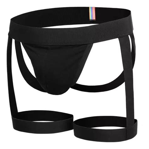 Jockstrap Cinta Liga Lingerie Gay Masculina Lgbt Parcelamento Sem Juros