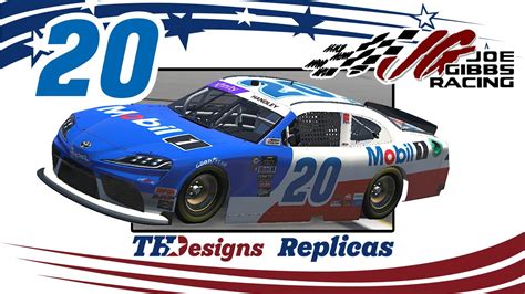 20 John Hunter Nemecheck Joe Gibbs Racing Jgr Mobil 1 2023 Xfinity Series By Teejay