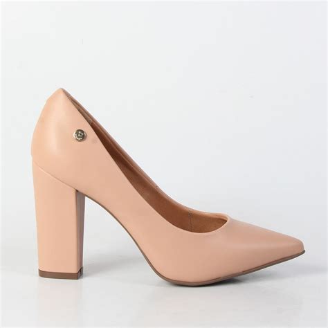 Scarpin Feminino Via Uno Nude Gabriella Calçados