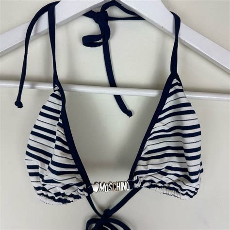 Moschino Swim Vintage Moschino Bikini Top Poshmark