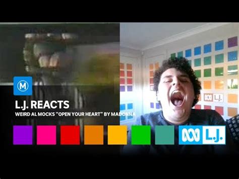 L J Reacts 36 Weird Al Mocks Open Your Heart By Madonna Her 63rd