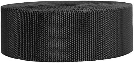 10 Yards 2 Inch Wide Black Nylon Heavy Duty Webbing Strap Amazon Ca