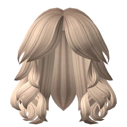 Messy Shaggy Wolf Cut Blonde Roblox