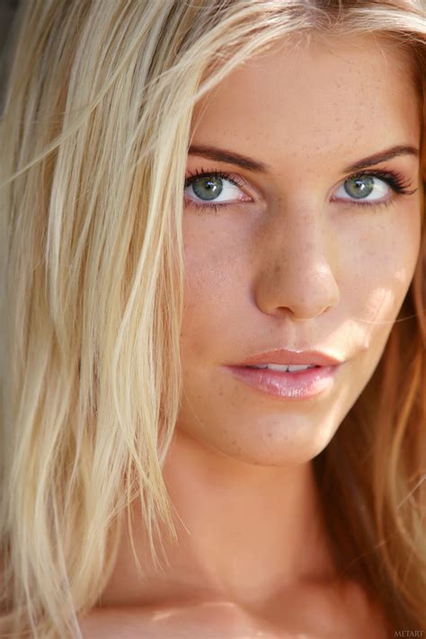 Sexy Blonde Babe Iveta B Shows Her Perfect Tits Her Trimmed Pussy Outdoors CoedCherry