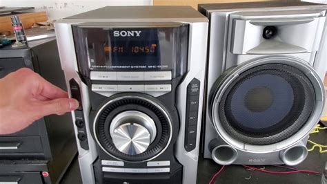 Sony Mhc Ec55 Hi Fi Component System Youtube