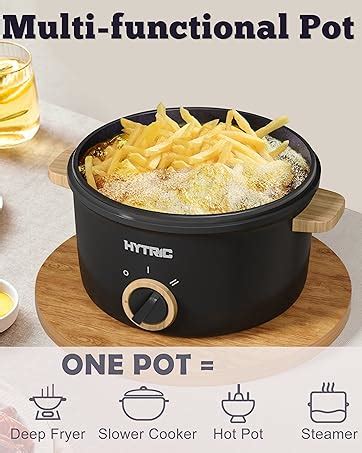 Amazon Hytric Hot Pot Electric L Portable Non Stick Frying Pan