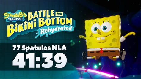SpongeBob SquarePants Battle For Bikini Bottom Rehydrated Spatulas Lagless Speedrun In