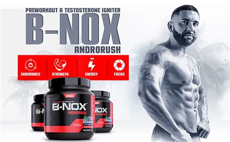 Betancourt Nutrition B Nox Androrush Pre Workout Energy And Pump Booster