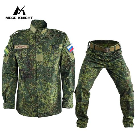 Mege Russion Military Uniform Russian Camouflage Tactical Equipment Men Outdoor Winter Working