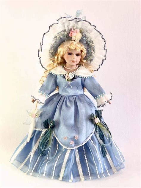 Jmisa 16 Porcelain Victoria Doll With Stand Toys And Games