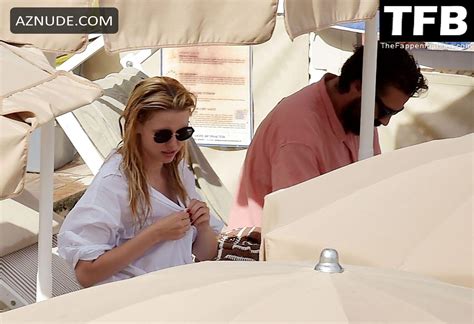 Mia Goth Sexy Seen Flaunting Her Hot Bikini Body At The Beach In Portofino Aznude