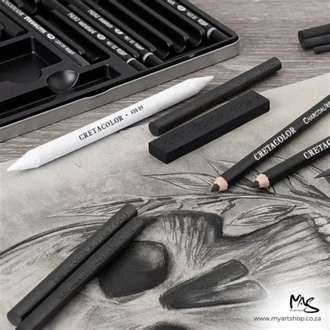 Soft Cretacolor Compressed Charcoal Sticks My Art Shop