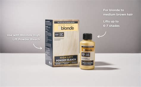 Jerome Russell Bblonde Maximum Lift Cream Peroxide 30 Vol Permanent Blonde Hair Dye For Blonde
