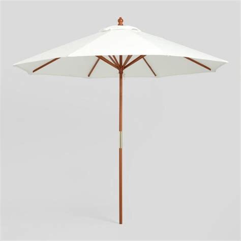 Sunbrella Natural Canvas 9 Ft Umbrella Canopy V2 Gazebos