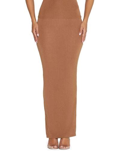 Brown Naked Wardrobe Skirts For Women Lyst
