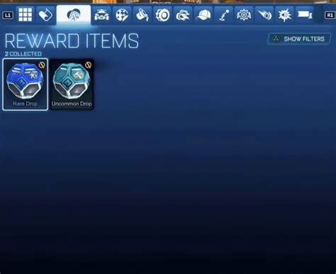 how to open packs in rocket league