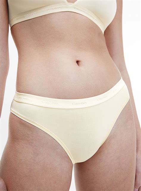 Ripley Calz N Calvin Klein Para Mujer Algod N Bikini Mid Rise
