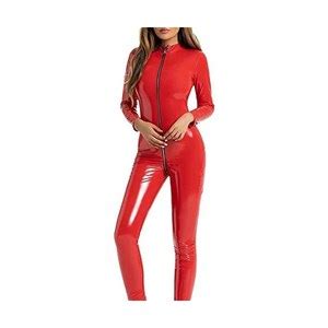 Mobanna Completo Intimo Donna Hot Latex Dress Set Intimo Donna Latex Catsuit Costume Sexy