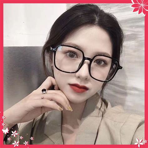 Mua Kính Hot girl màu Chấm phong cách Hàn Quốc CÓI MẮT KÍNH BẰNG