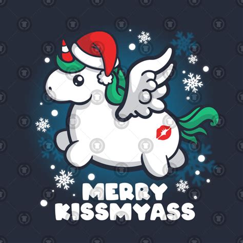 Merry Kiss My Ass Christmas T Shirt The Shirt List