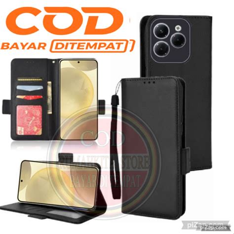 Case Hp Infinix Hot Pro Case Dompet Kulit Flip Premium Lazada Indonesia