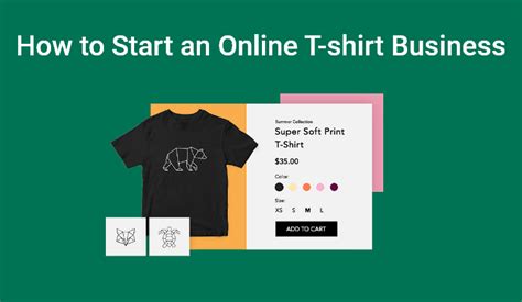 How To Start An Online T Shirt Business