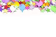 image  colorful party background  paper confetti freebiephotography