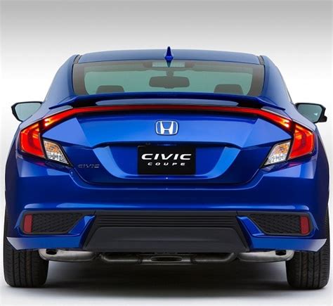 Aleron Spoiler Civic Coupe 2016 2017 2018 2019 2020 2021 Envío gratis