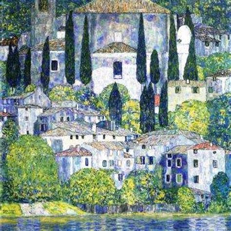 Landscape by Gustav Klimt Instant download picture Art Nouveau | Etsy