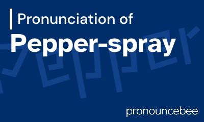 how to pronounce pepper