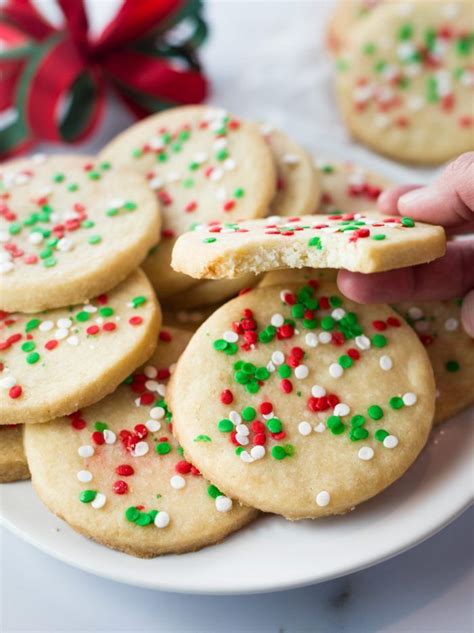 These Soft Sweet And Buttery Shortbread Cookies Only Require 4 Ingredients To Mak