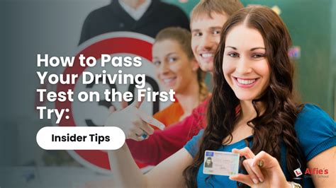 How To Pass Your Driving Test On The First Try Insider Tips Alfies Driving School