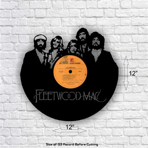 Fleetwood Mac – Laser Cut Vinyl Record – Chunky Monkeyes